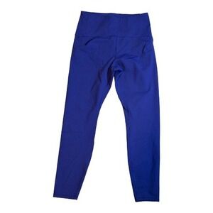 Spyder Active Womens High Waisted Performance Leggings Royal Blue Large RN63619